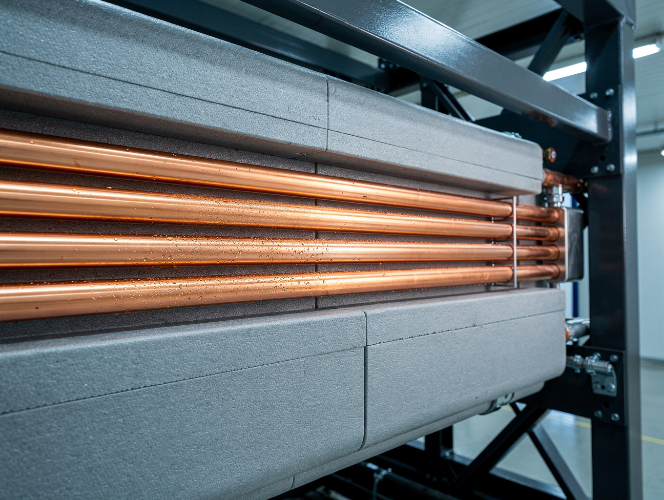 Commercial refrigeration condenser coil inspection and maintenance