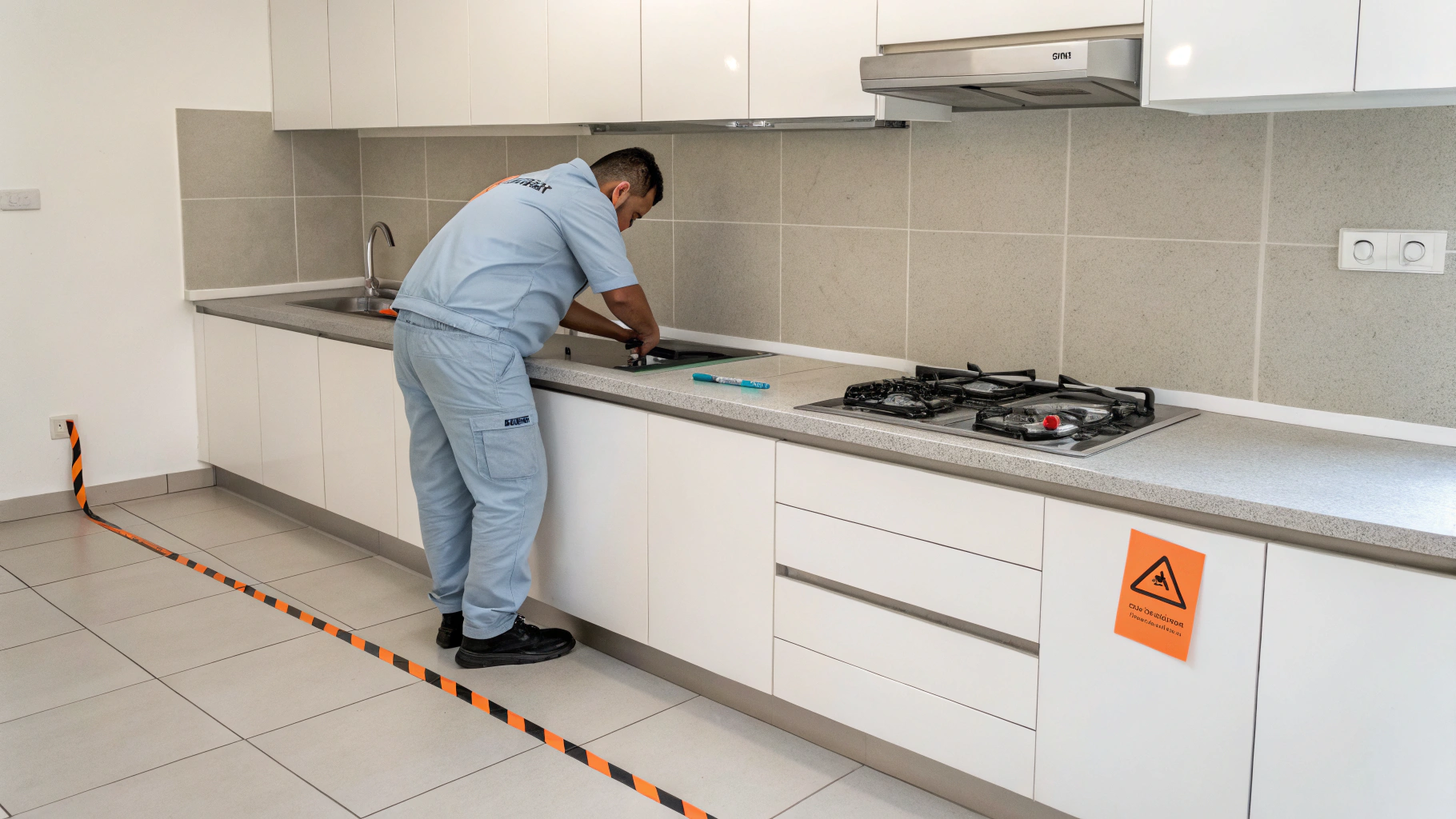 Professional range appliance repair service for home kitchens